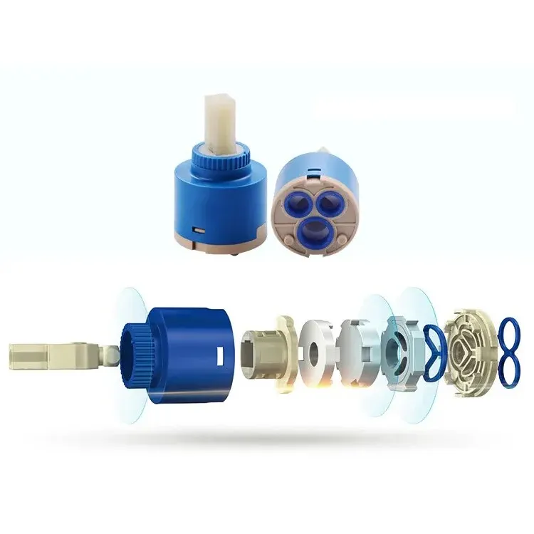 Robinet de douche mural en cuivre finition bronze antique