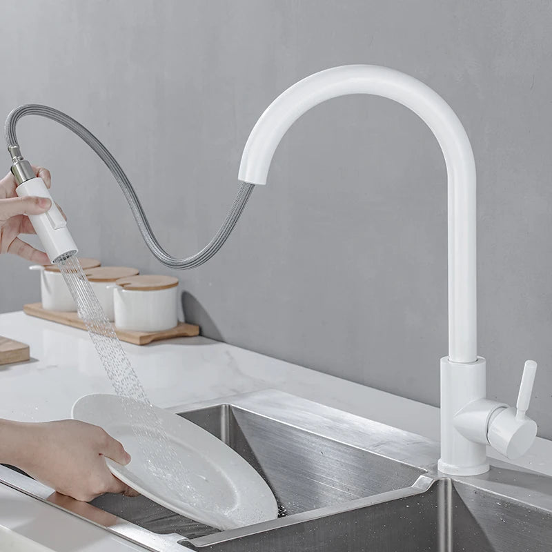 Robinet mitigeur tactile pivotant pour évier de cuisine