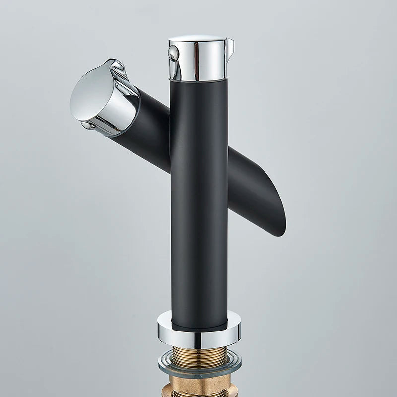 Robinet style bambou pour lavabo de salle de bain