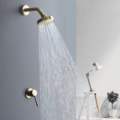 Robinet de douche mural encastrable minimaliste