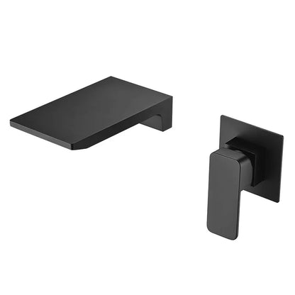Robinet mural encastrable cascade pour lavabo salle de bain