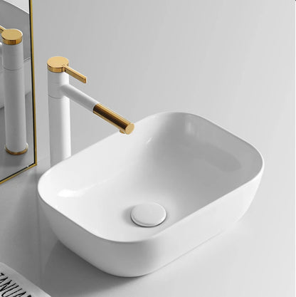 Robinet lavabo salle de bain rotatif avec rallonge