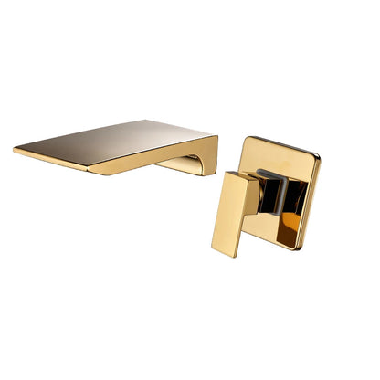 Robinet mural encastrable cascade pour lavabo salle de bain