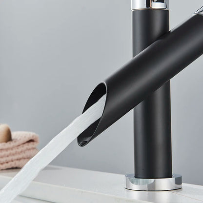 Robinet style bambou pour lavabo de salle de bain