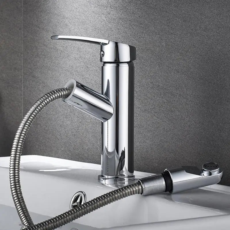 Robinet de lavabo flexible pour salle de bain