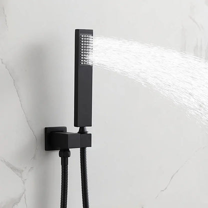 Robinet pour baignoire avec colonne de douche et douchette