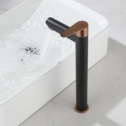 Robinet mitigeur bicolore pour lavabo salle de bain