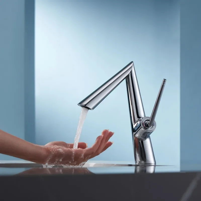 Robinet coudé pour lavabo de salle de bain