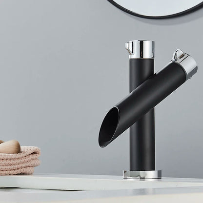 Robinet style bambou pour lavabo de salle de bain