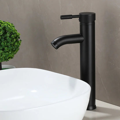 Robinet mitigeur minimaliste pour lavabo de salle de bain