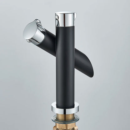 Robinet style bambou pour lavabo de salle de bain