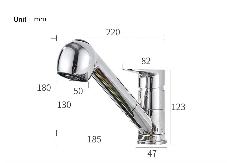 Robinet mitigeur flexible multijet pour évier de cuisine