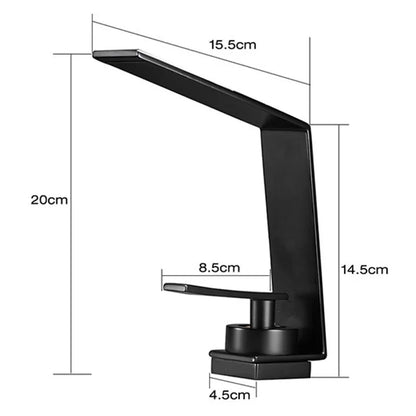 Robinet cascade design pour lavabo de salle de bain